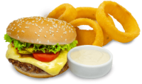 Burger Classic+Anéis de Cebola
